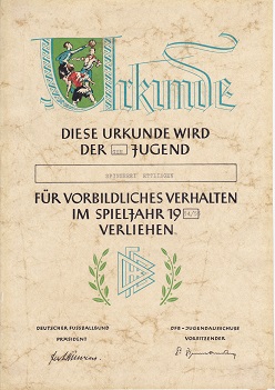Urkunde 1956
